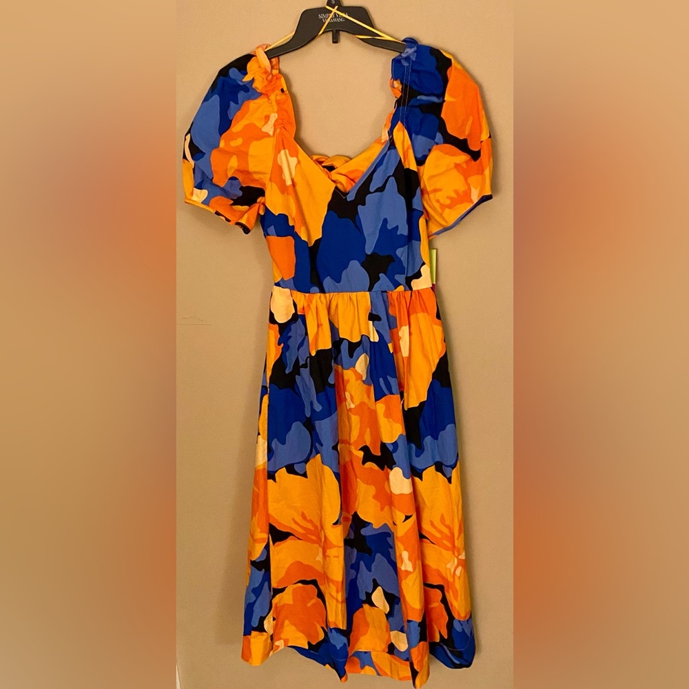 Tabitha Brown Vibrant Multicolor Dress